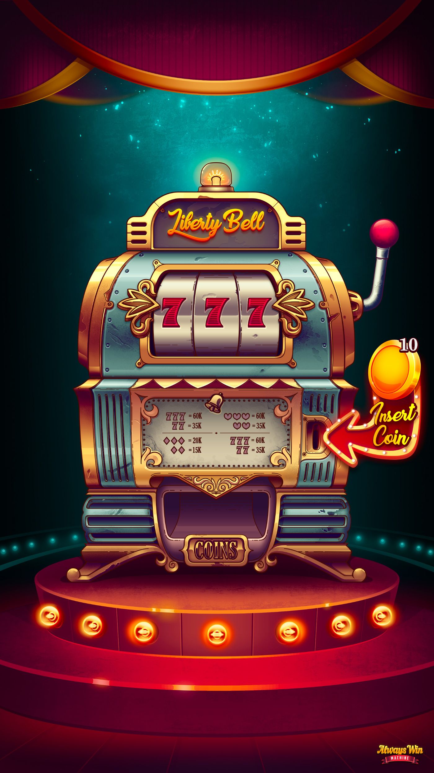 Payment method selection screen on eropa slot
